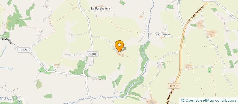 localisation de l'entreprise MADAME SARAH MALSERT à LONLAY L'ABBAYE
