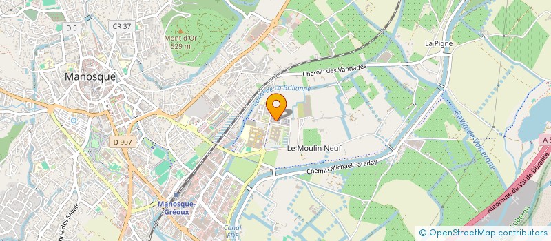 localisation de l'entreprise MADAME SARAH MANUGUERRA à MANOSQUE