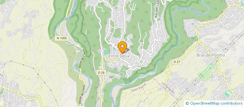 localisation de l'entreprise MADAME SARAH MARCHAIS  ENTRE-DEUX