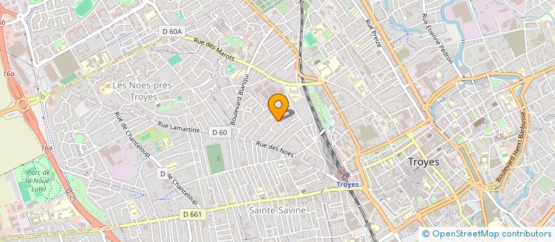 localisation de l'entreprise MADAME SARAH MARCHAND  TROYES