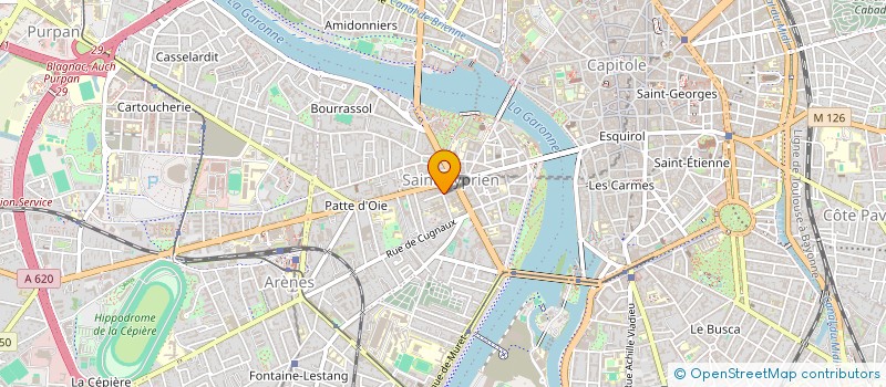 localisation de l'entreprise MADAME SARAH MARIE ANEL  TOULOUSE