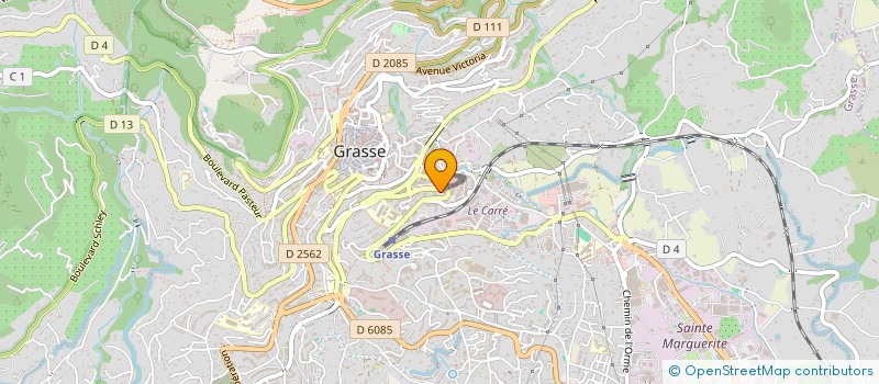 localisation de l'entreprise MADAME SARAH MARIE BROUSSE  GRASSE