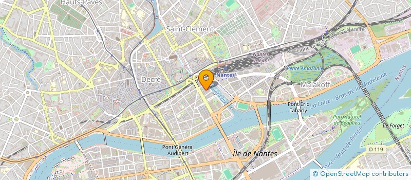 localisation de l'entreprise MADAME SARAH MARIN  NANTES