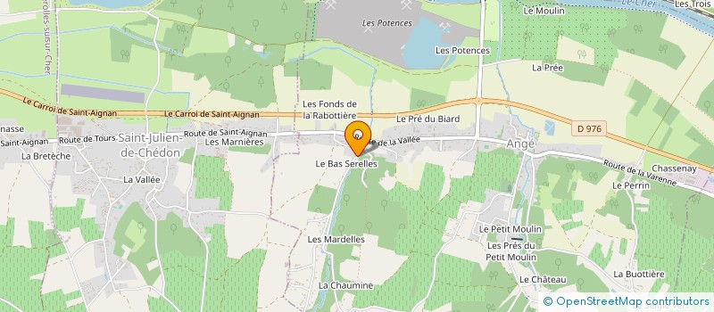 localisation de l'entreprise MADAME SARAH MARINIER  ANGE