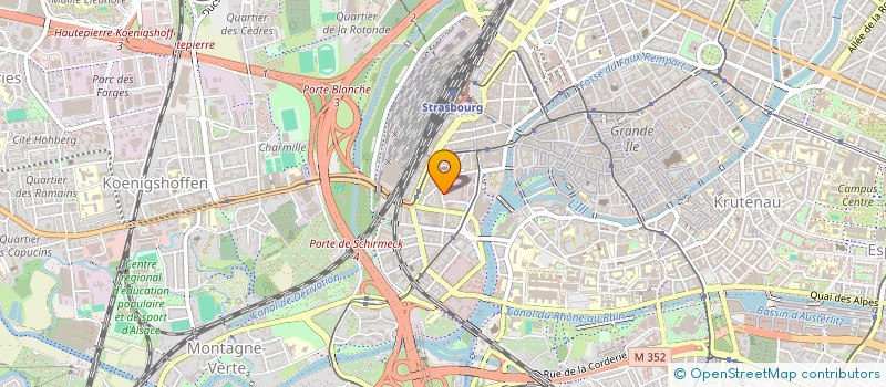 localisation de l'entreprise MADAME SARAH MARTINON  STRASBOURG