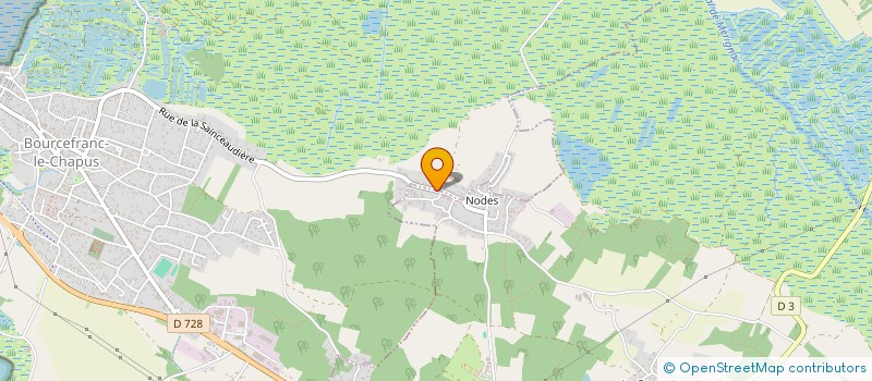 localisation de l'entreprise MADAME SARAH MARTY  BOURCEFRANC-LE-CHAPUS