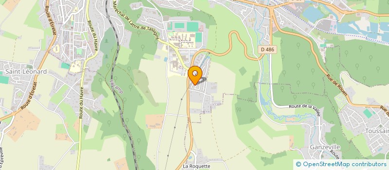 localisation de l'entreprise MADAME SARAH MARY  FECAMP