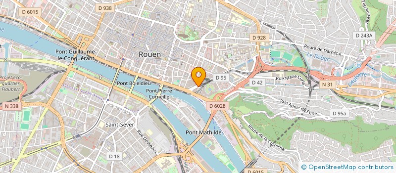 localisation de l'entreprise MADAME SARAH MARYSE BIGNON DOMINGO  ROUEN