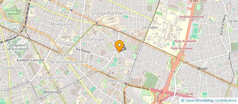 localisation de l'entreprise MADAME SARAH MASSARDIER  LYON