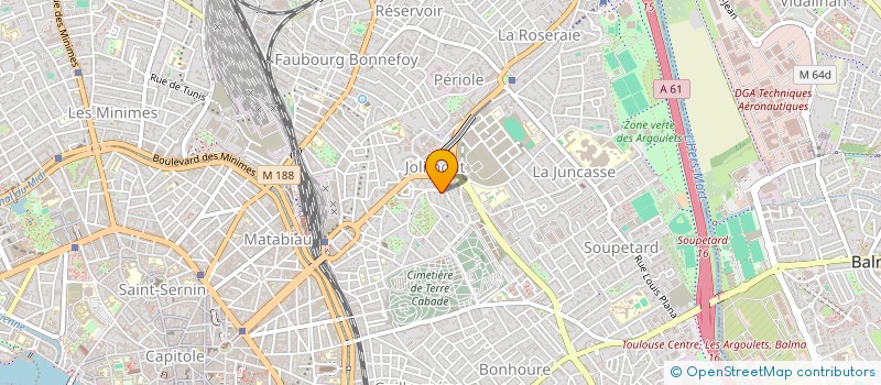 localisation de l'entreprise MADAME SARAH MASSUYES à TOULOUSE
