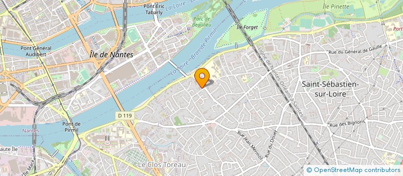 localisation de l'entreprise MADAME SARAH MATARIN  SAINT-SEBASTIEN-SUR-LOIRE