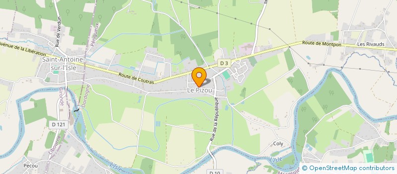 localisation de l'entreprise MADAME SARAH MATHIOU  LE PIZOU