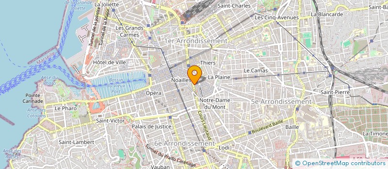localisation de l'entreprise MADAME SARAH MATOT  MARSEILLE