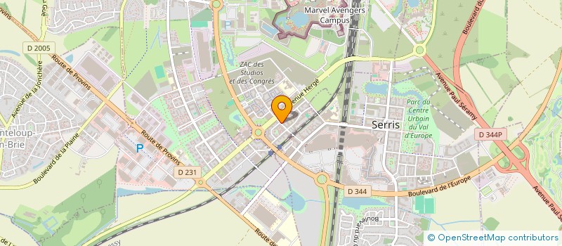 localisation de l'entreprise MADAME SARAH-MAUD BERTHELOT  CHESSY