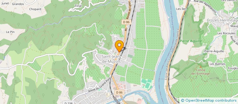localisation de l'entreprise MADAME SARAH MAUDOUIT  SAINT-JEAN-DE-MUZOLS