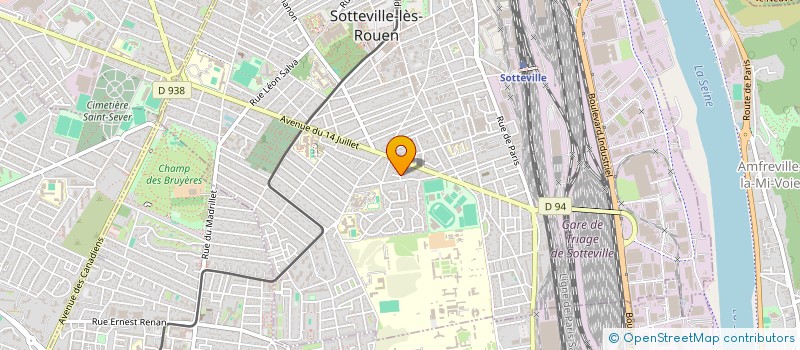 localisation de l'entreprise MADAME SARAH MAUREY  SOTTEVILLE-LES-ROUEN