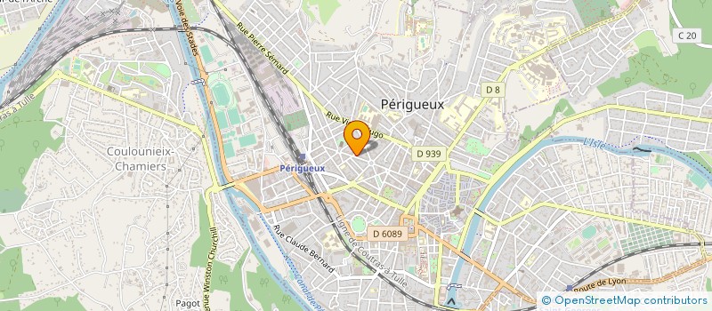 localisation de l'entreprise MADAME SARAH MAZET à PERIGUEUX