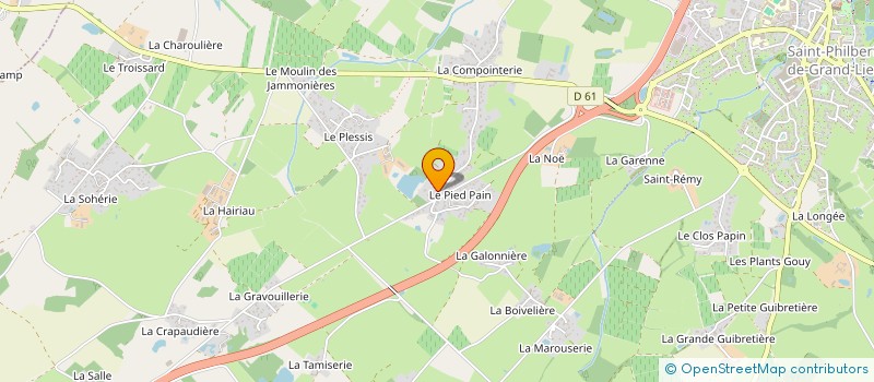 localisation de l'entreprise MADAME SARAH MAZYK à SAINT-PHILBERT-DE-GRAND-LIEU