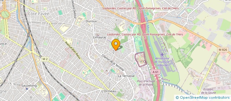 localisation de l'entreprise MADAME SARAH MAZZOLI à TOULOUSE