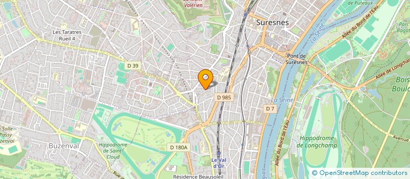 localisation de l'entreprise MADAME SARAH MBAKI MAKONDA  SURESNES