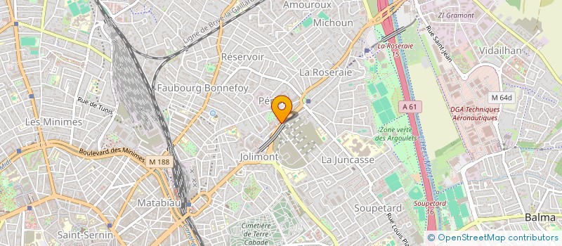 localisation de l'entreprise MADAME SARAH MEDAOUI à TOULOUSE