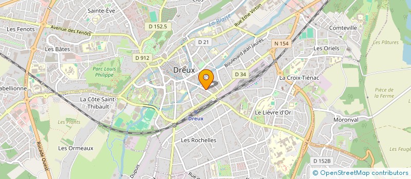 localisation de l'entreprise MADAME SARAH MEDINA à DREUX