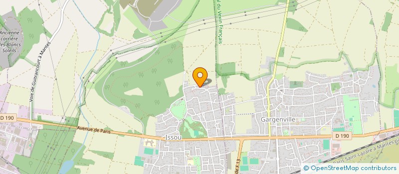 localisation de l'entreprise MADAME SARAH MEGNASSAN  ISSOU