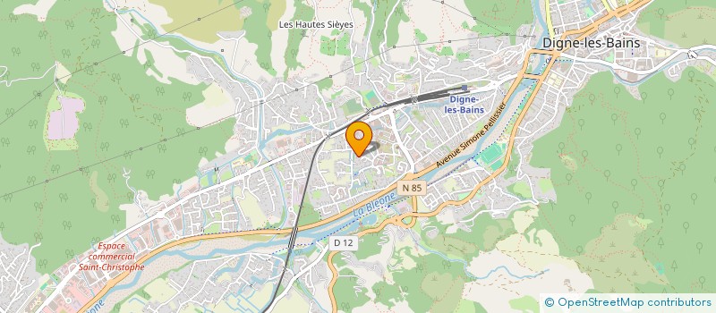 localisation de l'entreprise MADAME SARAH MEGUEDMI  DIGNE-LES-BAINS