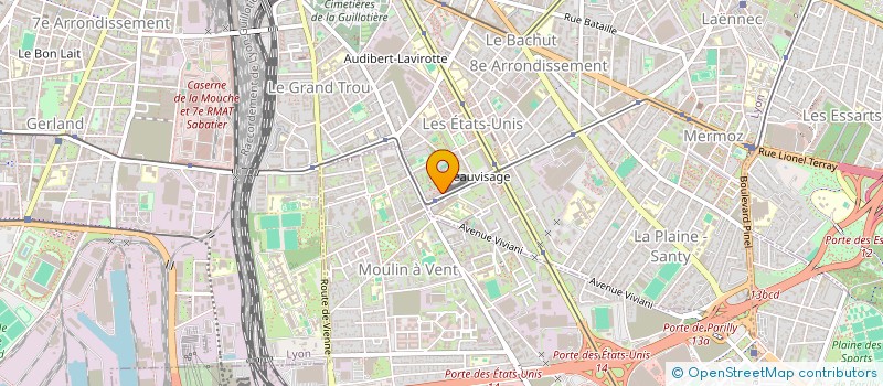 localisation de l'entreprise MADAME SARAH MEJRI  LYON