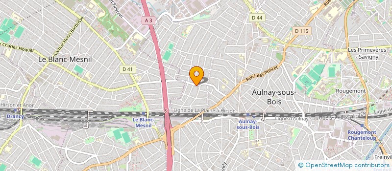 localisation de l'entreprise MADAME SARAH MEKIDICHE à AULNAY-SOUS-BOIS