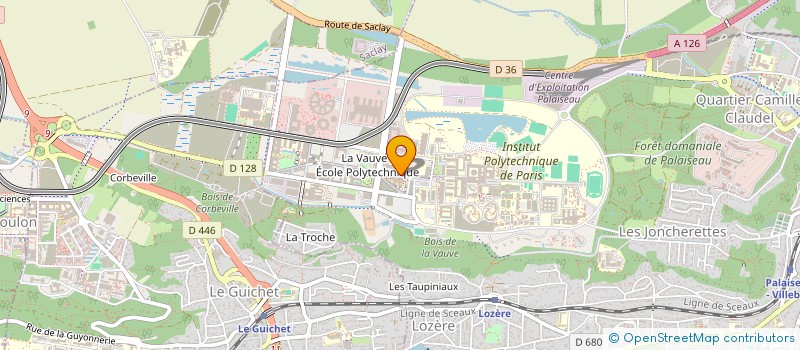 localisation de l'entreprise MADAME SARAH MERABET à PALAISEAU