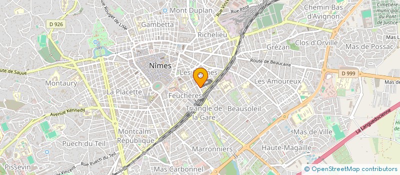 localisation de l'entreprise MADAME SARAH MERCIER  NIMES