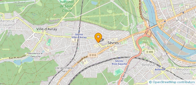localisation de l'entreprise MADAME SARAH MESLOUB  SEVRES