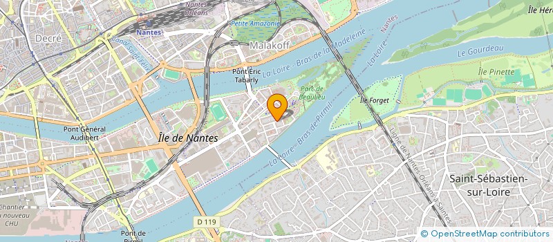 localisation de l'entreprise MADAME SARAH MIEL  NANTES