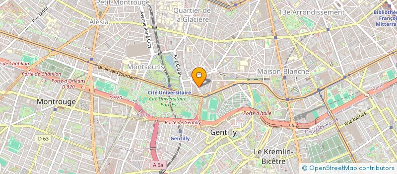 localisation de l'entreprise MADAME SARAH MILOUD  PARIS