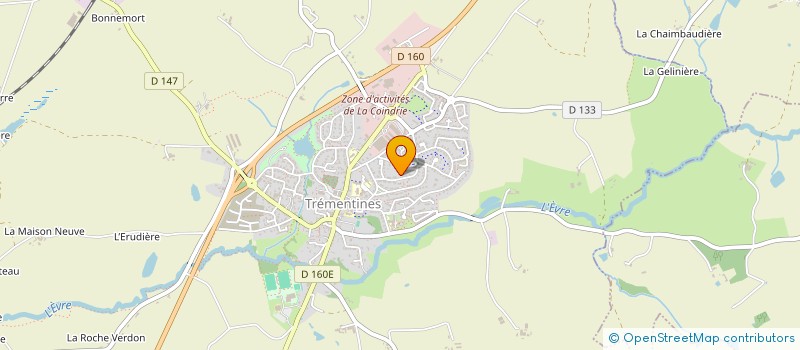 localisation de l'entreprise MADAME SARAH MINGUET  TREMENTINES