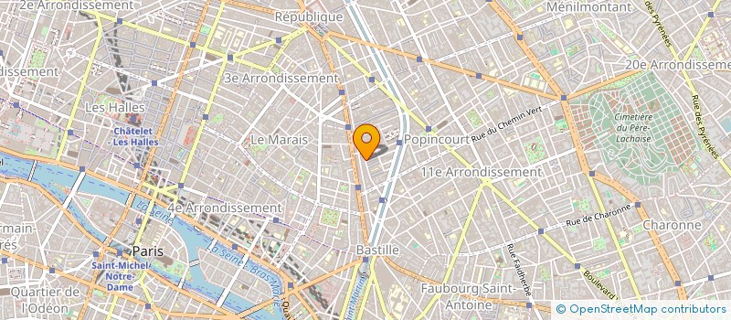 localisation de l'entreprise MADAME SARAH MONFORT  PARIS