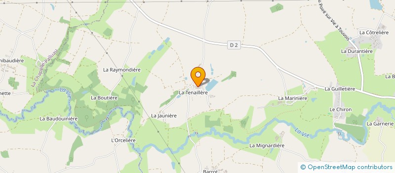 localisation de l'entreprise MADAME SARAH MONMONCEAU  LE POIRE-SUR-VIE