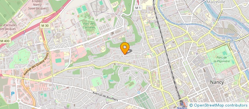 localisation de l'entreprise MADAME SARAH MONNIER  NANCY