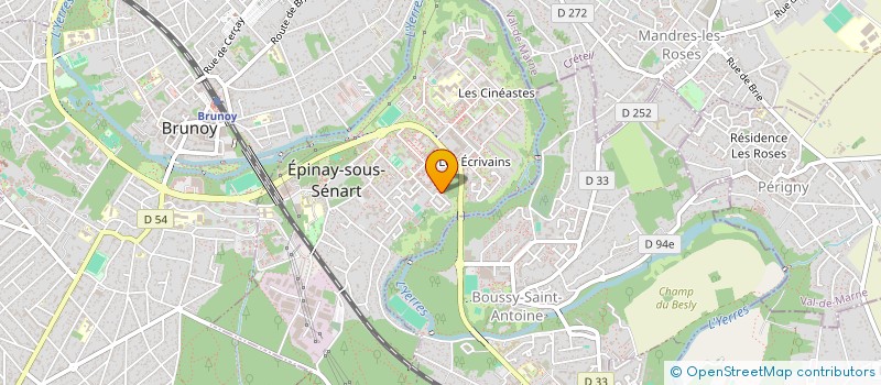localisation de l'entreprise MADAME SARAH MOOTIEN à EPINAY-SOUS-SENART
