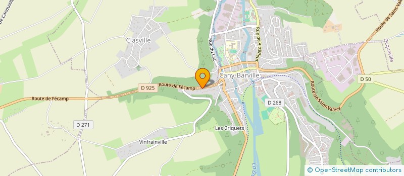 localisation de l'entreprise MADAME SARAH MORAND  CANY-BARVILLE