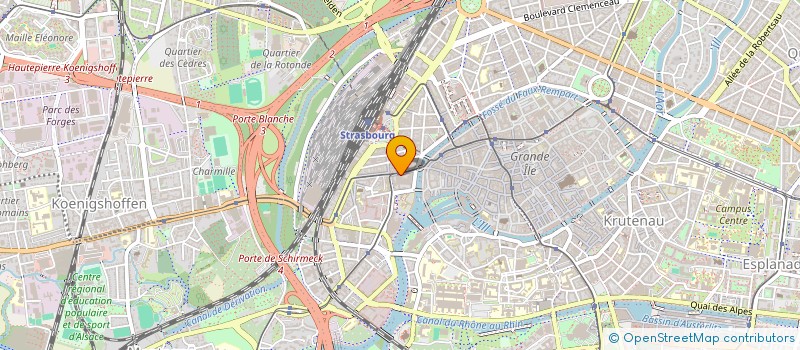 localisation de l'entreprise MADAME SARAH MOREL à STRASBOURG
