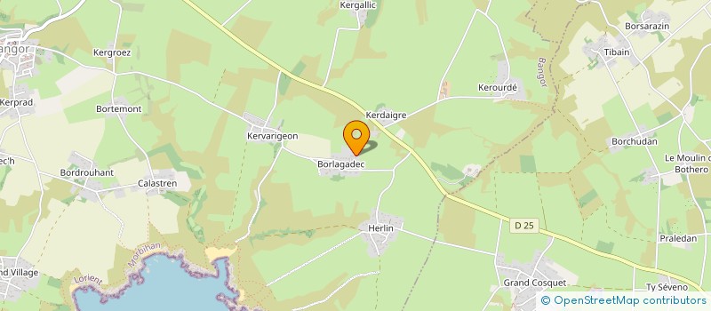 localisation de l'entreprise MADAME SARAH MORVAN  BANGOR