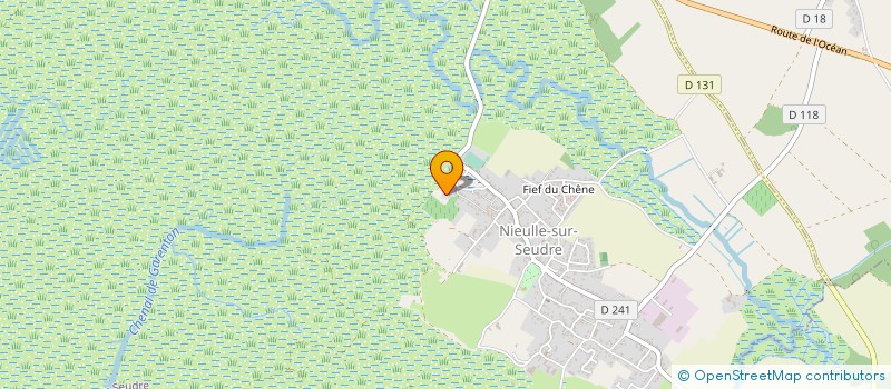 localisation de l'entreprise MADAME SARAH MOSSION  NIEULLE-SUR-SEUDRE