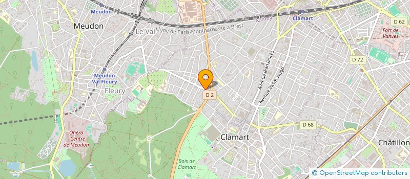 localisation de l'entreprise MADAME SARAH MOSTAMANDY à CLAMART