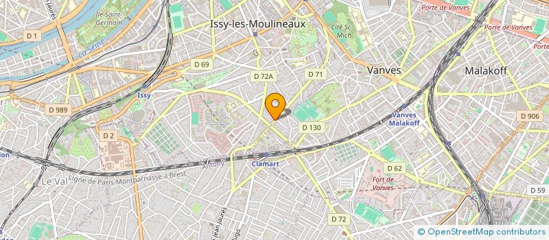 localisation de l'entreprise MADAME SARAH MOULIN à ISSY-LES-MOULINEAUX