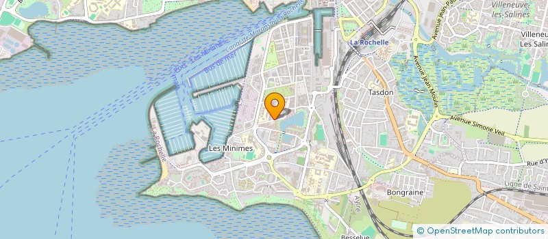 localisation de l'entreprise MADAME SARAH MOUTALIB  LA ROCHELLE