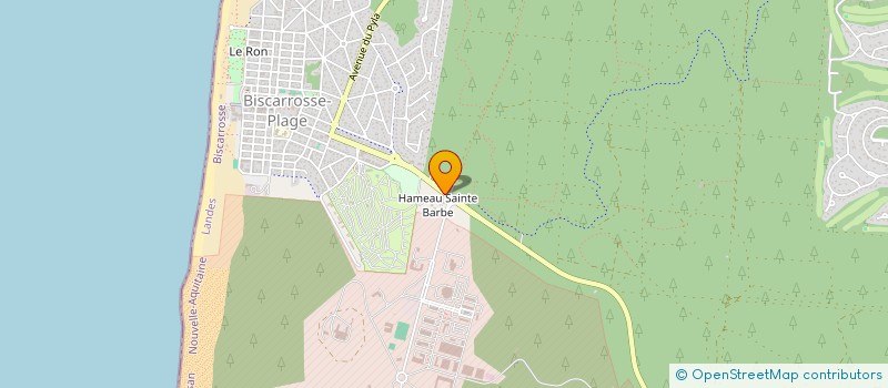 localisation de l'entreprise MADAME SARAH MULLER  BISCARROSSE