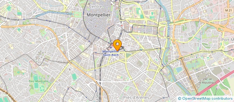 localisation de l'entreprise MADAME SARAH MUNOS à MONTPELLIER