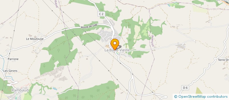 localisation de l'entreprise MADAME SARAH MUZEAU  LA BATIE-VIEILLE